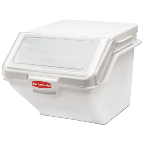 Rubbermaid® Commercial PROSAVE Shelf Ingredient Bin, White, Plastic