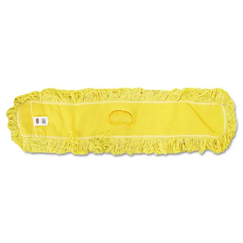 Rubbermaid® Commercial Trapper Commercial Dust Mop, Looped-End, Launderable, Yellow