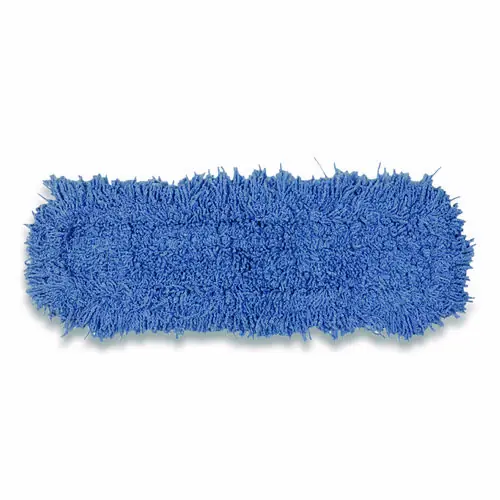 Rubbermaid® Commercial Twisted Loop Blend Dust Mop, Blue, 36" x 5"