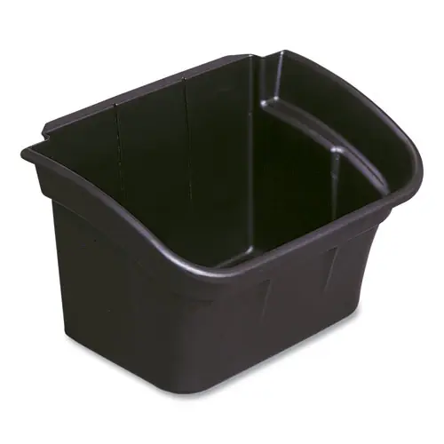 Rubbermaid® Commercial Utility Bin, Black, High-Density Polyethylene, 4 gal