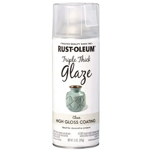 Rust-Oleum® Specialty Triple Thick Glaze Spray Paint, High Gloss Clear, 12 oz Aerosol Can