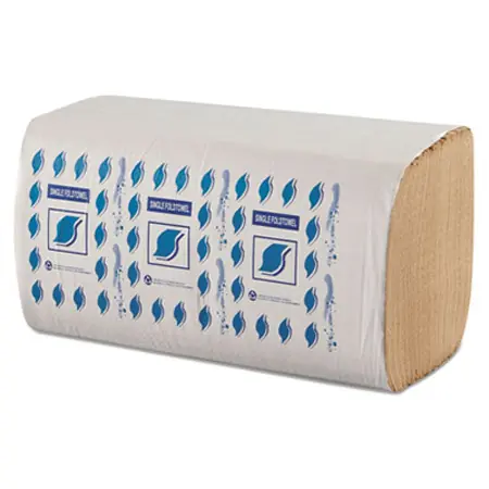 Single-Fold Paper Towels, 1-Ply, 9" x 9.25"