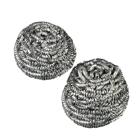 S.s. Sponge Large Stainless Steel Scrubber Pads (12 Pack)