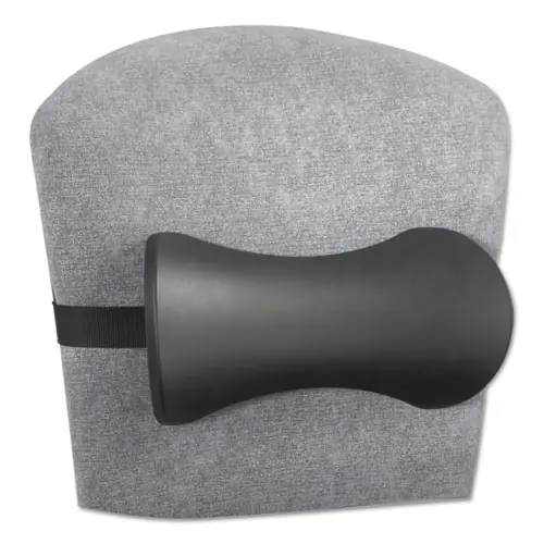 Safco® Lumbar Support Memory Foam Backrest, Black