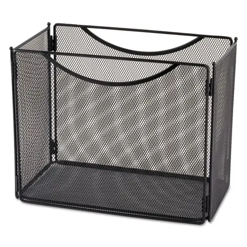 Safco® Onyx Desktop Box File, Letter Files, Black, 12.5" x 7" x 10"