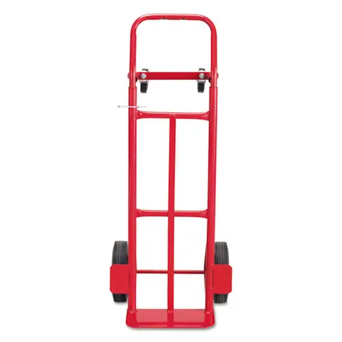 Safco® Two-Way Convertible Hand Truck, 500 to 600 lb Capacity, Red