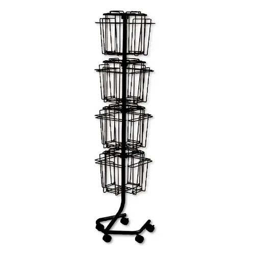 Safco® Wire Rotary Display Racks