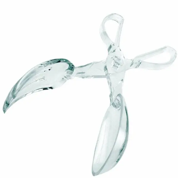 Salad Serving Tongs, Clear, 10-3/4″