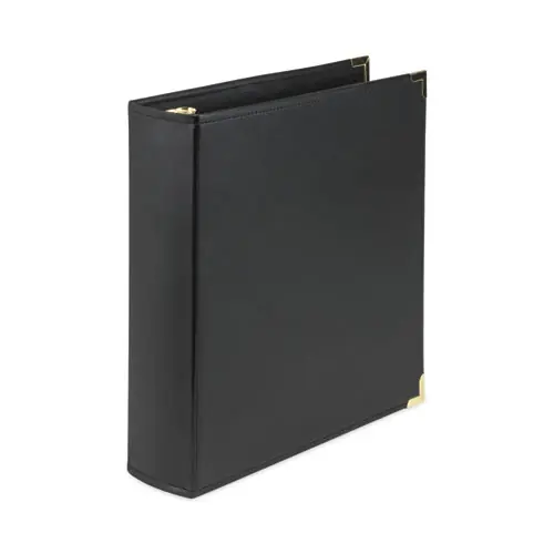 Samsill® Classic Collection Ring Binder, 3 Rings, 2" Capacity, 11 x 8.5, Black