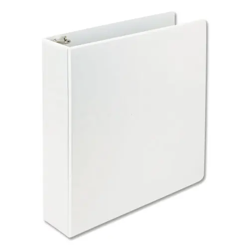 Samsill® Earth's Choice Plant-Based D-Ring View Binder, 3 Rings, 2" Capacity, White