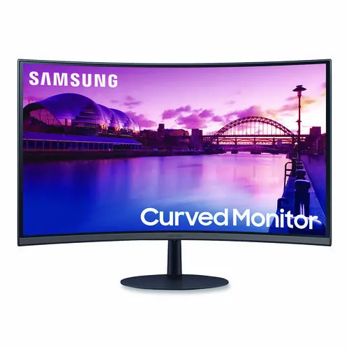 Samsung Curved LCD Monitor, 32" Widescreen, VA Panel, 1920 x 1080
