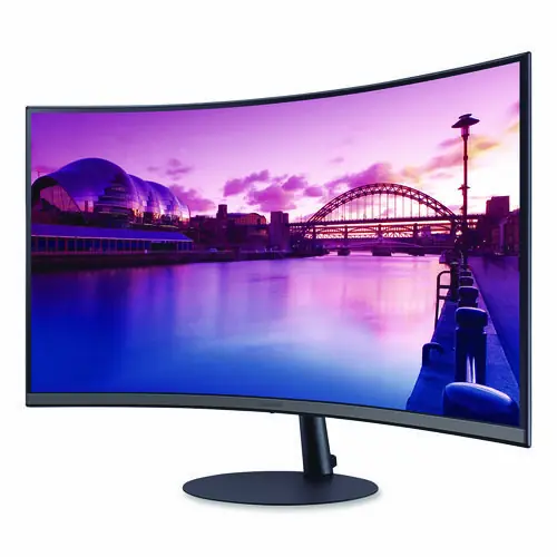 Samsung Curved LED Monitor, 27" Widescreen, VA Panel, 1920 Pixels x 1080 Pixels