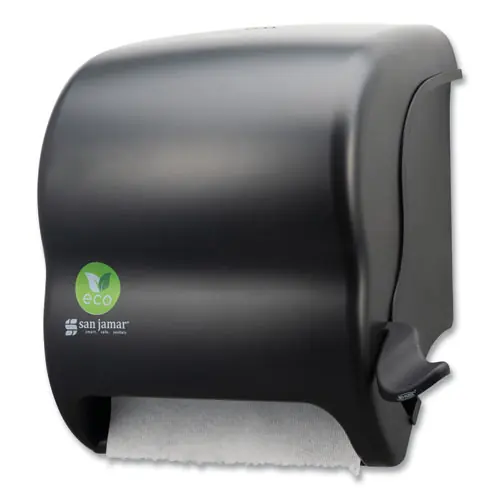 San Jamar® Ecological Green Towel Dispenser, Black