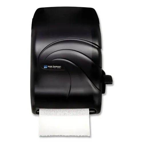 San Jamar® Lever Roll Towel Dispenser, Oceans, Black Pearl