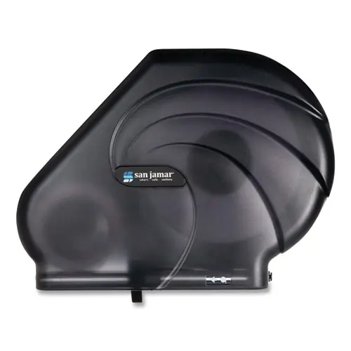San Jamar® Oceans Reserva Jumbo Tissue Dispenser with Stub, Black Pearl
