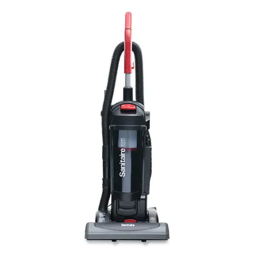 Sanitaire® FORCE QuietClean Upright Vacuum SC5845D, 15" Cleaning Path, Black