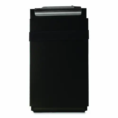 Saunders Recycled Aluminum Citation Holder Clipboard, Black, 1/2" Clip Capacity, Holds 6 x 11 Sheets