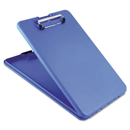 Saunders SlimMate Storage Clipboard, Blue, 0.5" Clip Capacity