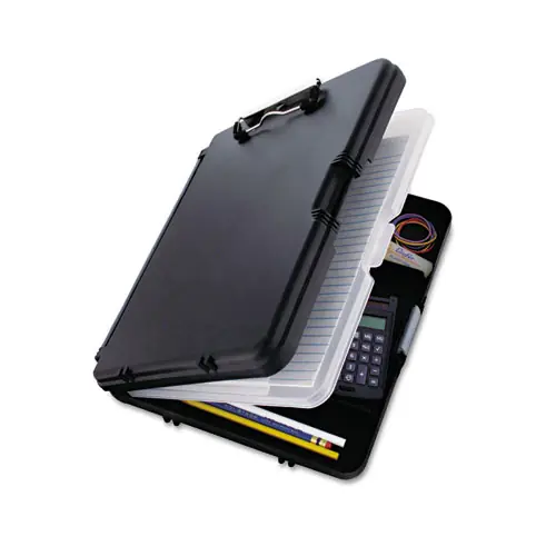 Saunders WorkMate II Storage Clipboard, Black/Charcoal