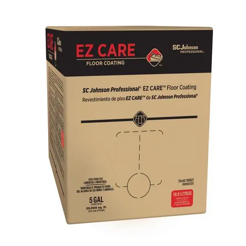 SC Johnson Professional® EZ Care Floor Coating, 5 gal Bag-in-Box (Non-Stock Item, Extended Delivery Time)