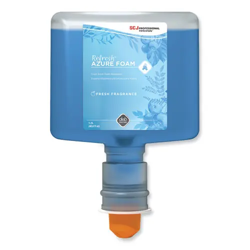 SC Johnson Professional® Refresh Foaming Hand Soap Touch Free Cartridge Refill, Fresh Apple Scent, 1.2 L, 3/Carton