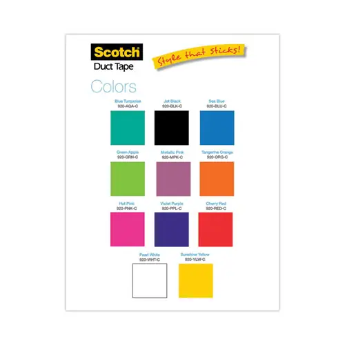 Scotch® Duct Tape, 1.88" x 20 yds, Cherry Red