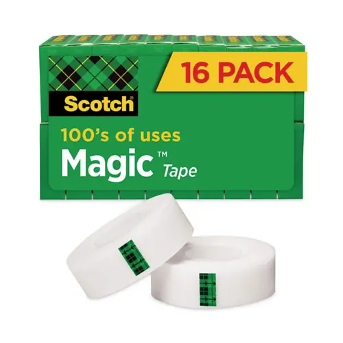 Scotch® Magic Tape Value Pack, Clear, 16/Pack