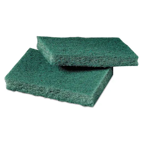 Scotch-Brite™ PROFESSIONAL General Purpose Scrub Pad, Green, 3" x 4.5", 40 Pads/Box, 2 Boxes/Carton
