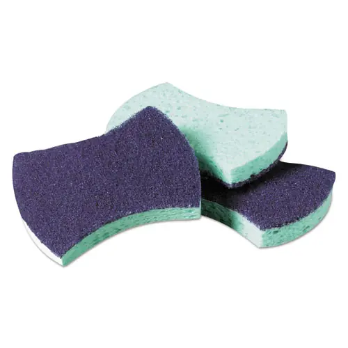 Scotch-Brite™ PROFESSIONAL Power Sponge #3000, Blue/Teal, 20/Carton