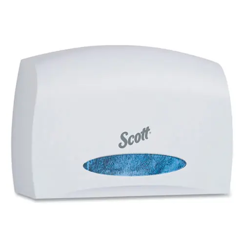 Scott® Essential Coreless Jumbo Roll Tissue Dispenser, White, 14.25" x 6" x 9.75"