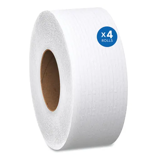 Scott® Essential JRT Jumbo Roll Bathroom Tissue, Septic Safe, 2-Ply, White