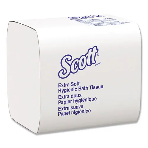 Scott® Hygienic Bath Tissue, Septic Safe, 2-Ply, White, 250 Sheets, 36 Packs/Carton