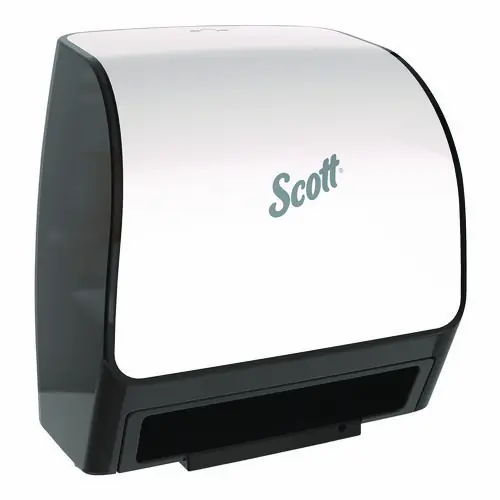 Scott® Slimroll Electronic Towel Dispenser, White/Black