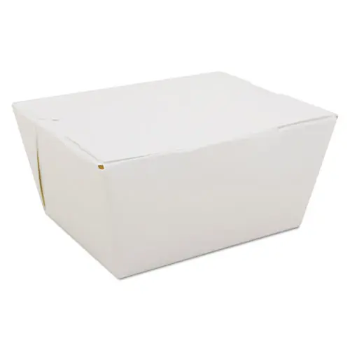 SCT® ChampPak Carryout Boxes #1, White, Paper, 450/Carton