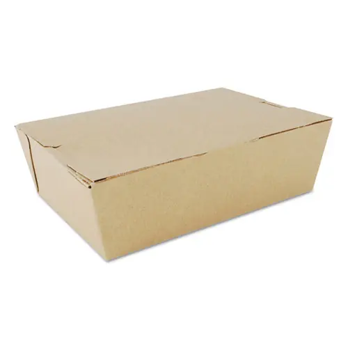 SCT® ChampPak Carryout Boxes, #3, Brown, Paper, 200/Carton