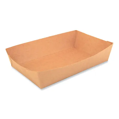 SCT® Paper Lunch Trays, Brown, Paper, 500/Carton