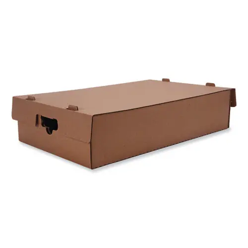 SCT® Stackable Catering Tray, 22 x 14.12 x 5.62, White, Paper, 12/Carton