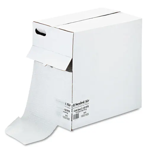 Sealed Air Bubble Wrap, Self-Clinging Air-Cushioned, 0.19" Thick, 12" x 175 ft