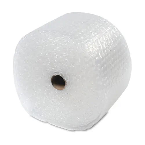 Sealed Air Recycled Bubble Wrap, Light Weight 0.31" Air Cushioning, 12" x 100 ft