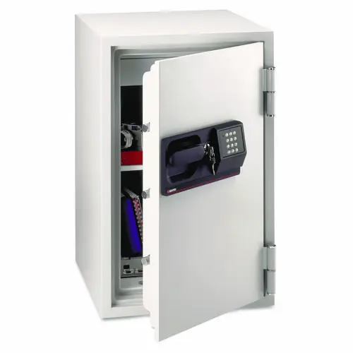 Sentry® Safe Commercial Safe, 3 cu ft Fire-Resistant Security Safe, Light Gray