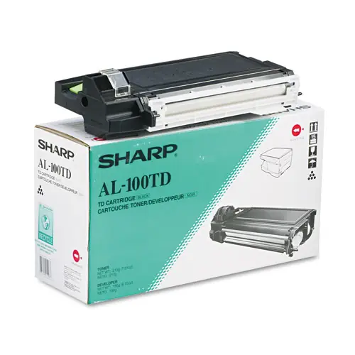 Sharp® AL100TD Toner Cartridge, Black, 6,000 Page Yield