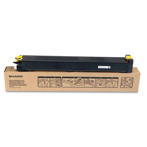 Sharp® MX31NTYA Toner, Yellow, 15,000 Page-Yield