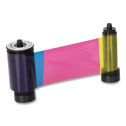 SICURIX® 38311 Full Color ID Card Printer Ribbon, Dark Gray