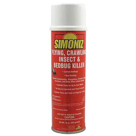 Simoniz® Flying & Crawling Insect & Bed Bug Killer - 16 oz. Net Wt.