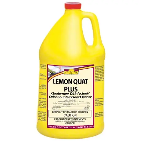 Simoniz® Lemon Quat Disinfectant Cleaner