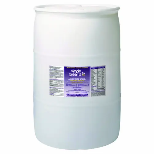 Simple Green® d Pro 5 Disinfectant, Unscented, 55 gal Drum
