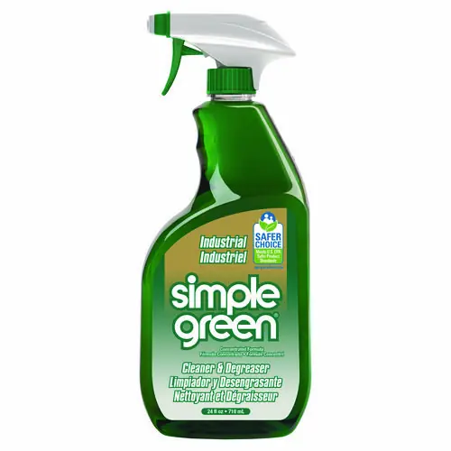 Simple Green® Industrial Cleaner and Degreaser, Concentrated, 24 oz Spray Bottle