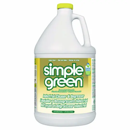Simple Green® Industrial Cleaner and Degreaser, Concentrated Lemon, 1 Gallon Bottle, 6/Carton