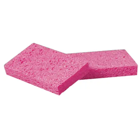 Small Commercial Size Sponge, Pink, 24 Packs of 2 Sponges