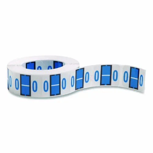 Smead A-Z Color-Coded End Tab Filing Labels, Letter "O", 500 Labels per Roll